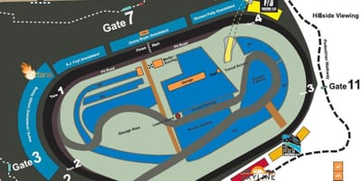 ફોનિક્સ raceway નકશો